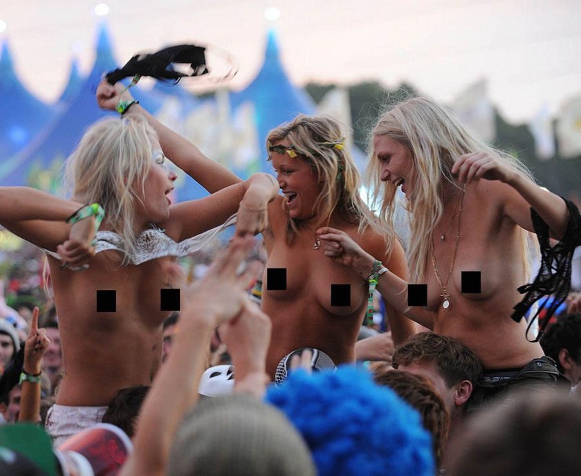 Festival of naked hairy