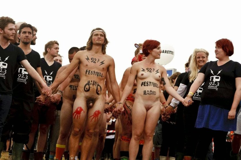 Girl at the festival