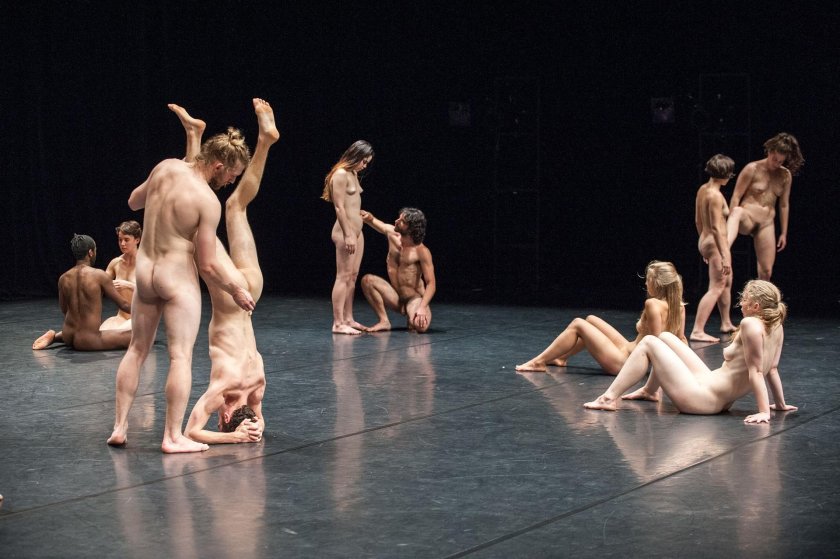 Model at the casting