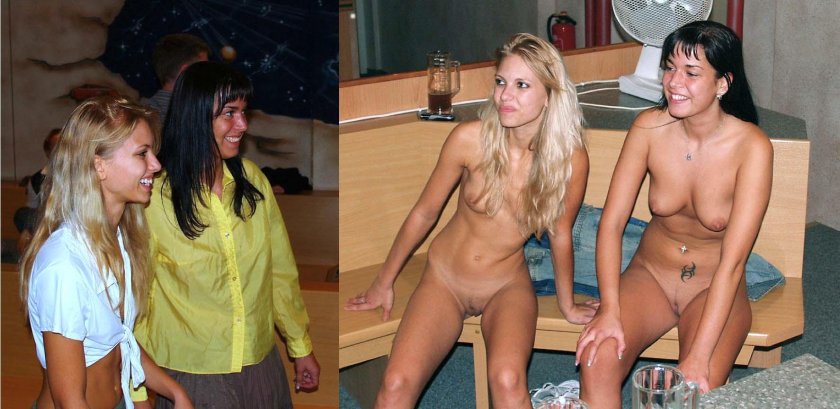 Dressed against stripped