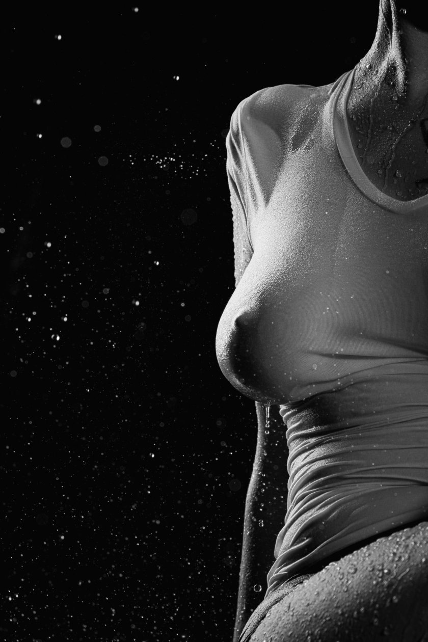 Big boobs wet