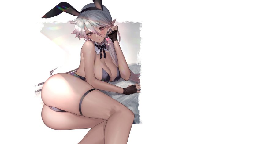 Beautiful naked female ass