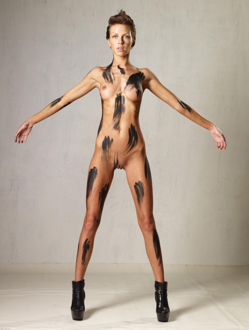 A group of naked girls