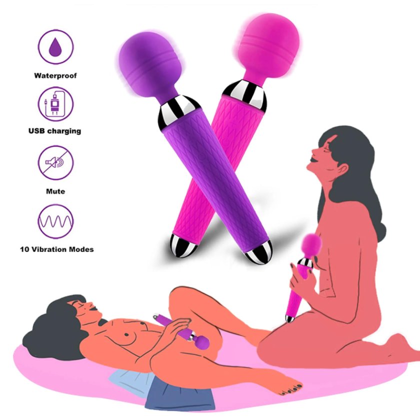 Silicone vibrator