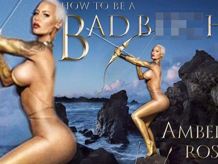 Natalya Nemchinova Naked on the beach