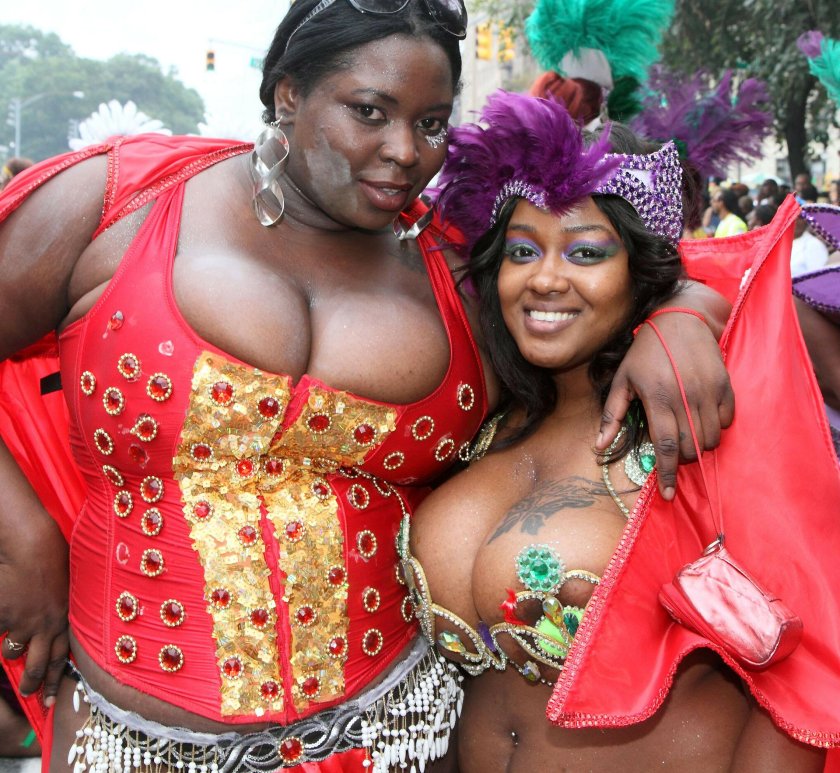 Carnival with big boobs