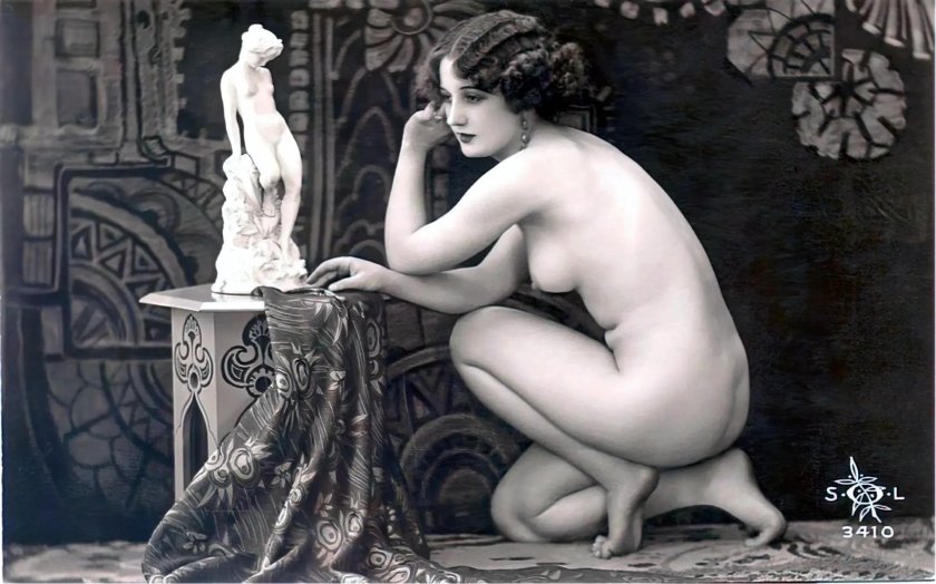 Erotic cards of the beginning century
