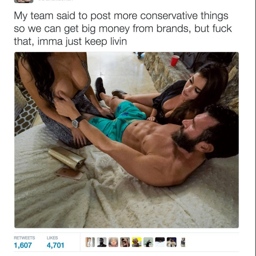 Dan Bilserian with girls