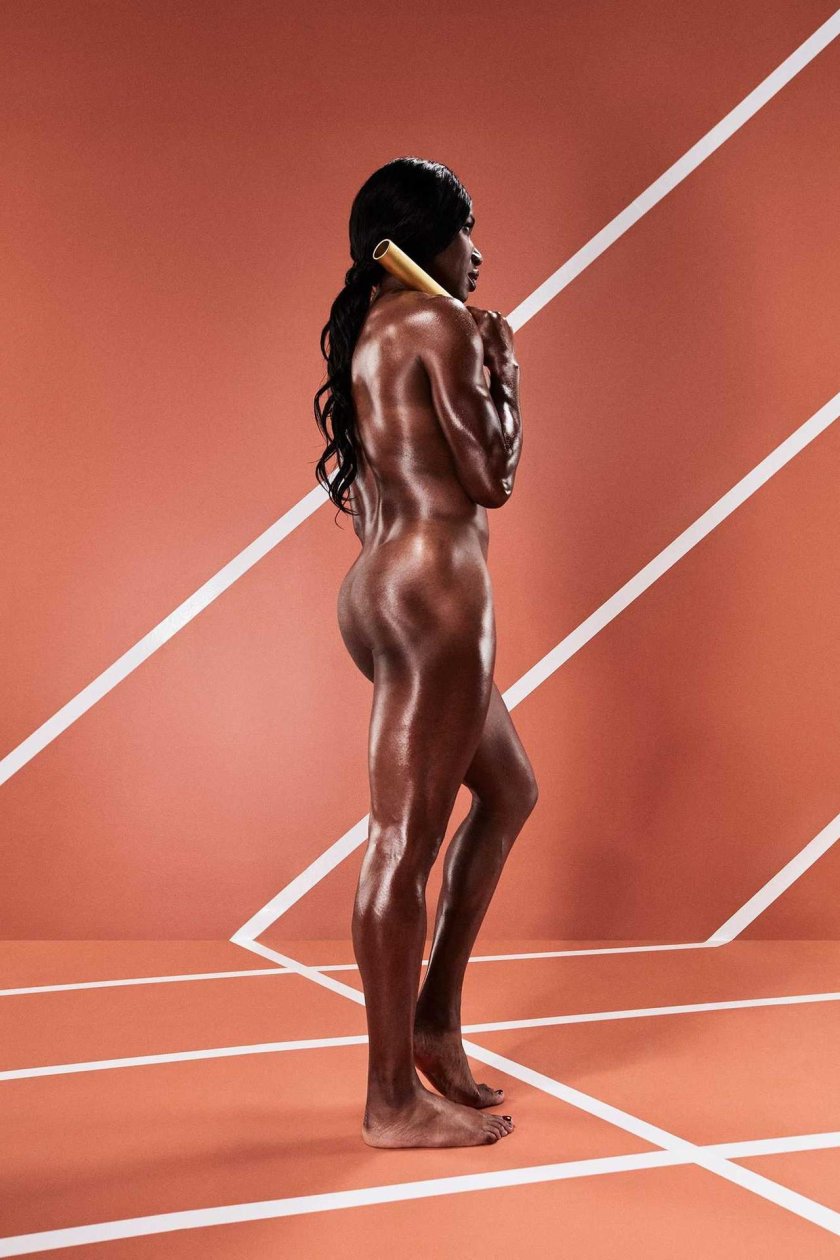 Naked girls athletes