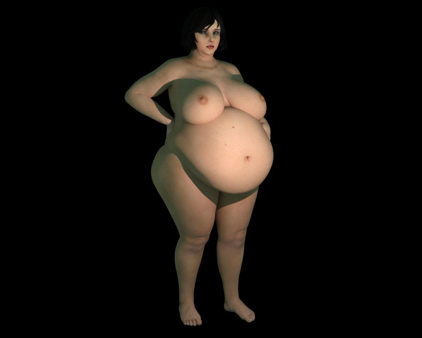 Fat woman