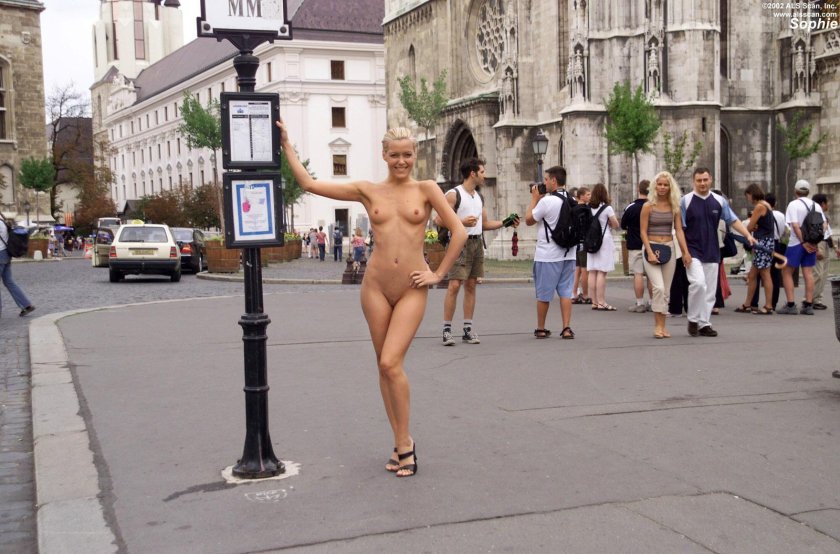 Public walk naked