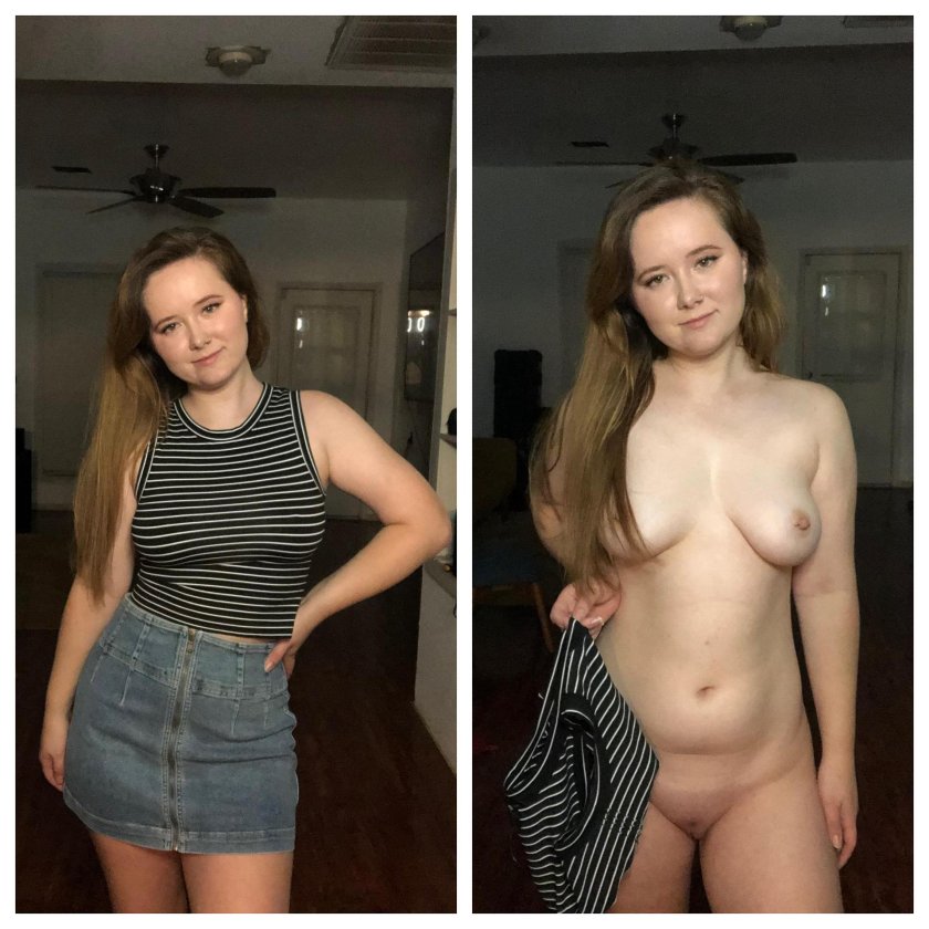 Dressed and stripped at the same time