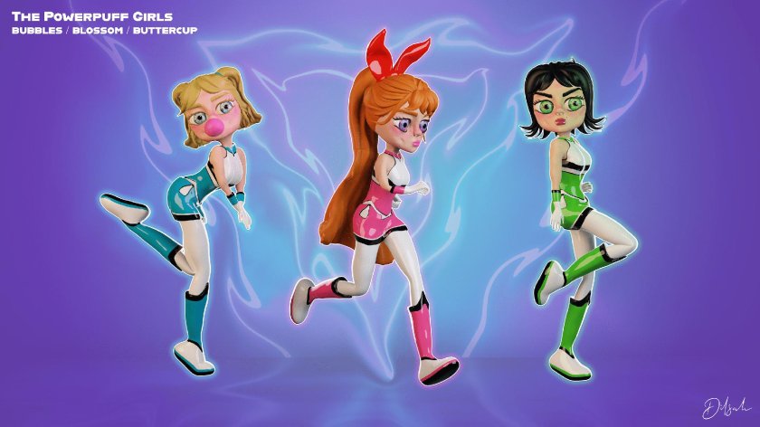 The powerpuff girls d