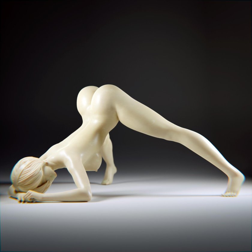 Naked sculpture