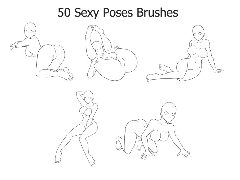 Sexy female poses