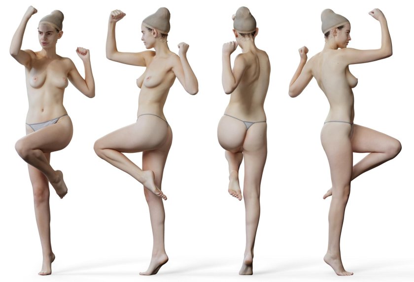Female figure reference