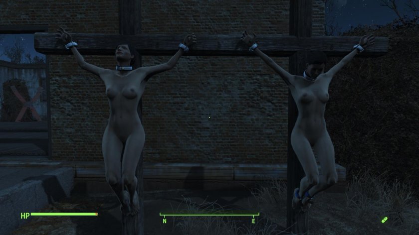 Naked characters Fallout