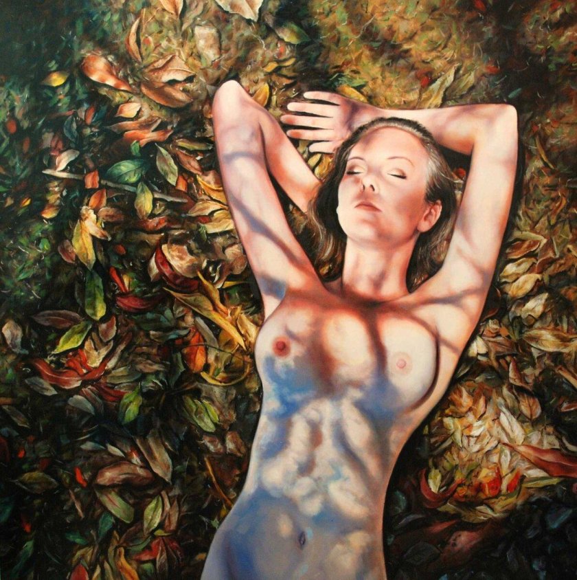Painting nude