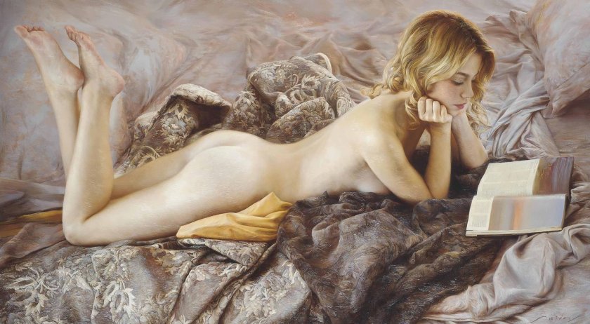 Artist Aydemir Saidov nude