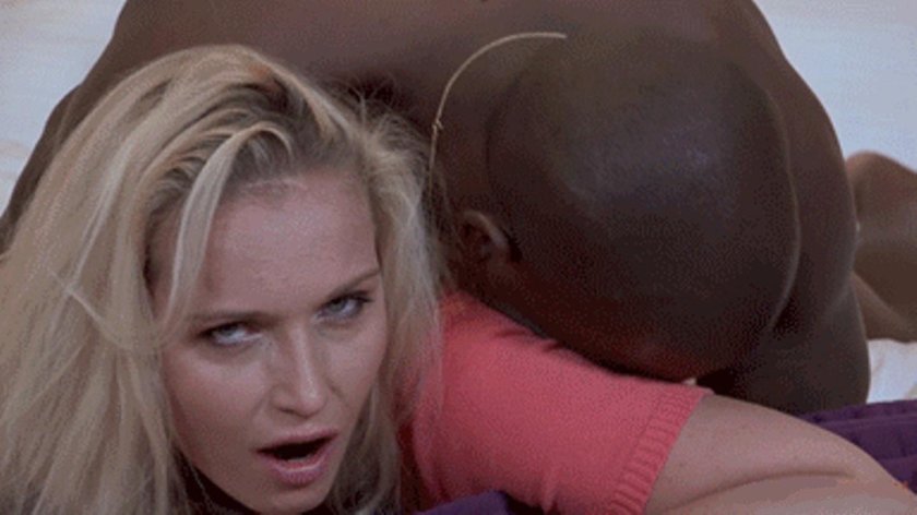 Katya Nobili Kathia with a black man