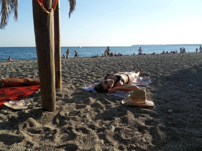 Pitsunda golden sands