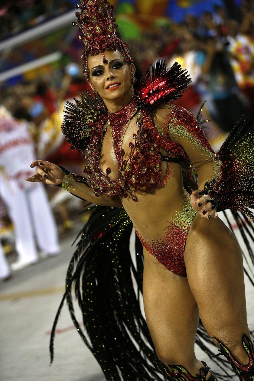 Sultry Brazilians on the Carnival in Rio de Janeiro