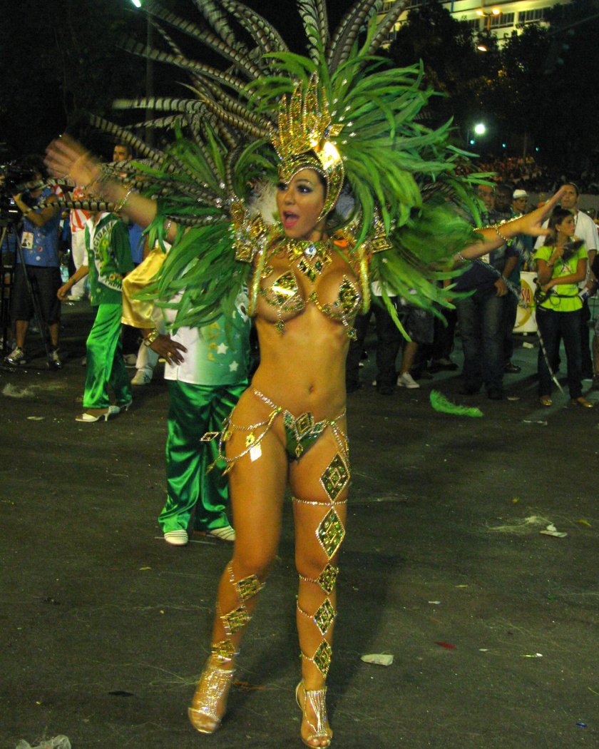 Naked carnival Brazil 1986