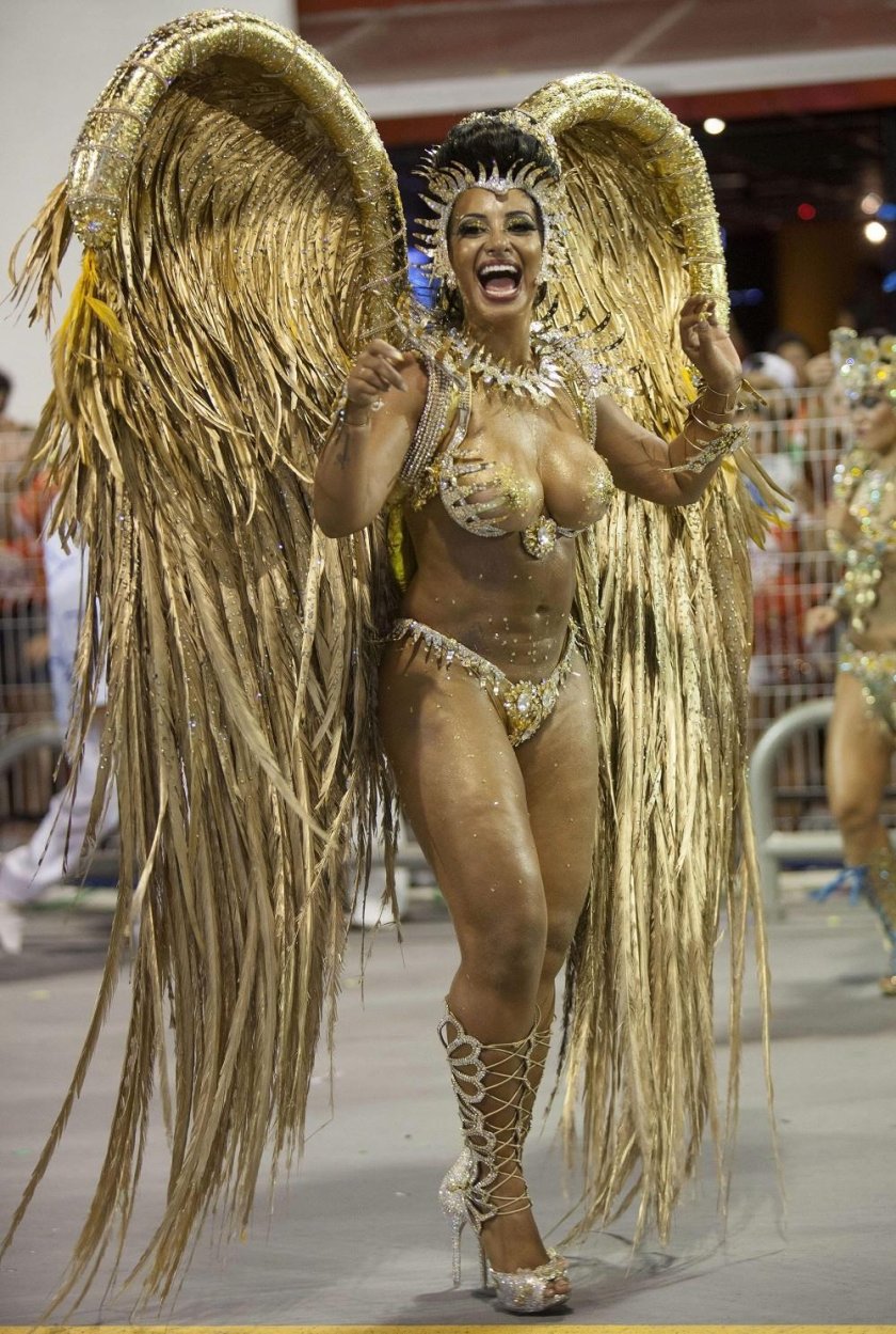 Carnival in Rio de Janeiro naked