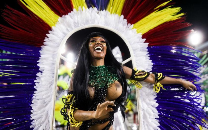 Carnival in Rio de Janeiro naked