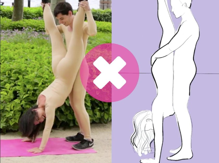 The most difficult gratings for sex