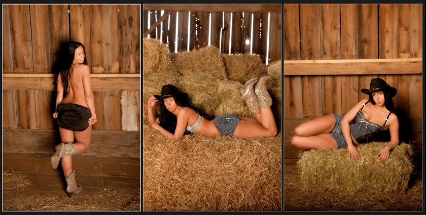 Cowgirl boudoir