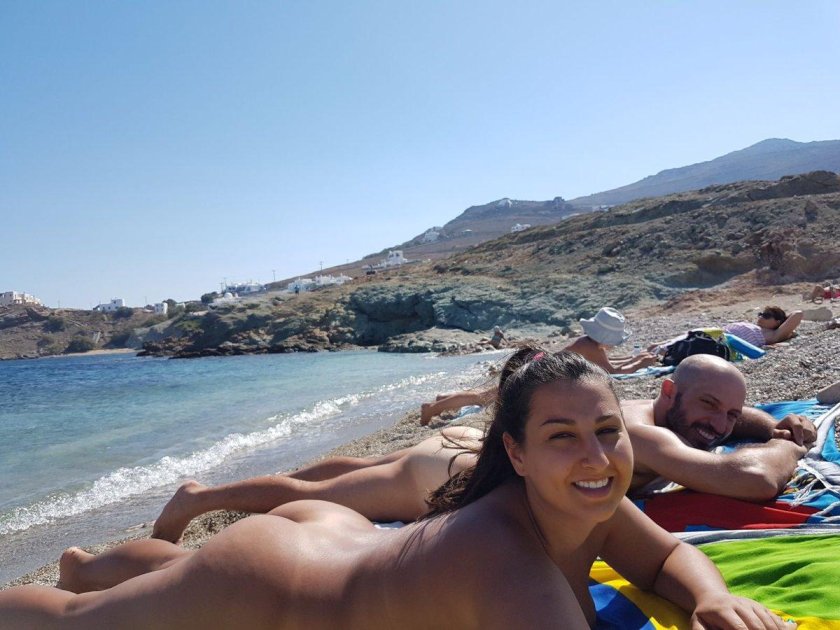 Nudist beach nude