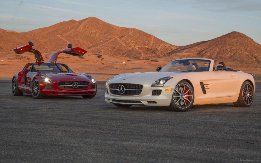 Mercedes benz sls amg 2013