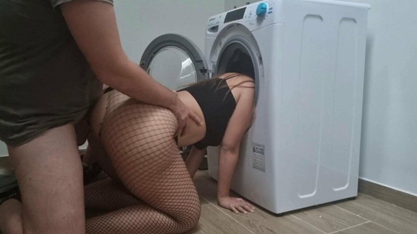 Stuck in a washing machine