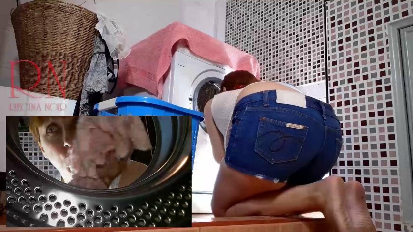 Stuck in a washing machine