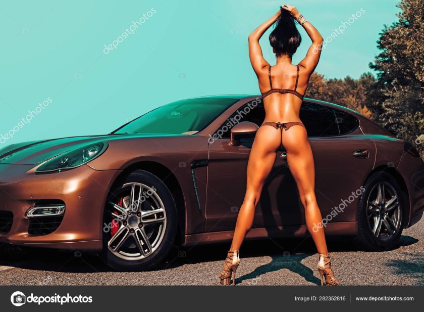 Girl and car