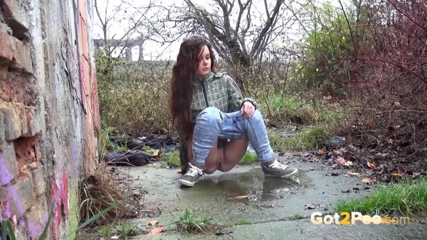 Pouring in the forest