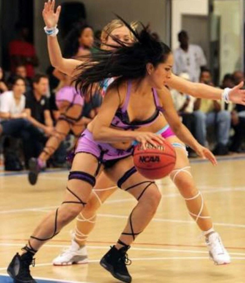 League Bikini basketball