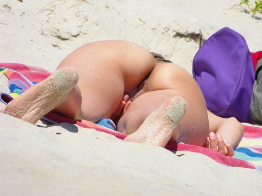 Random lights on the beach