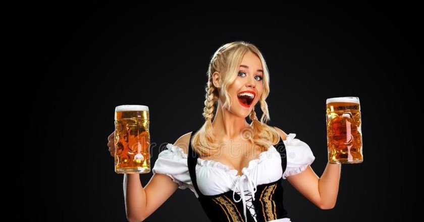 Dirndl waiter Oktoberfest