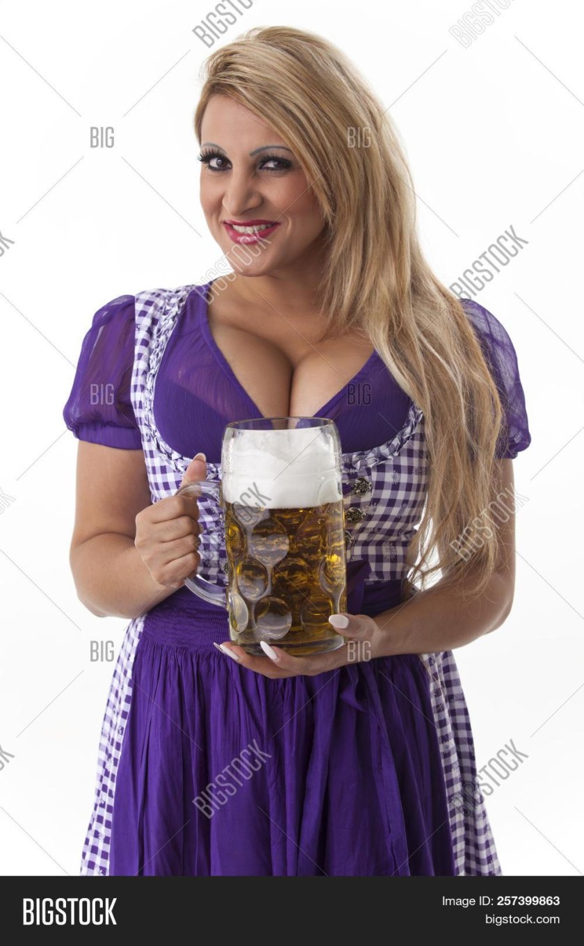 Girl with beer