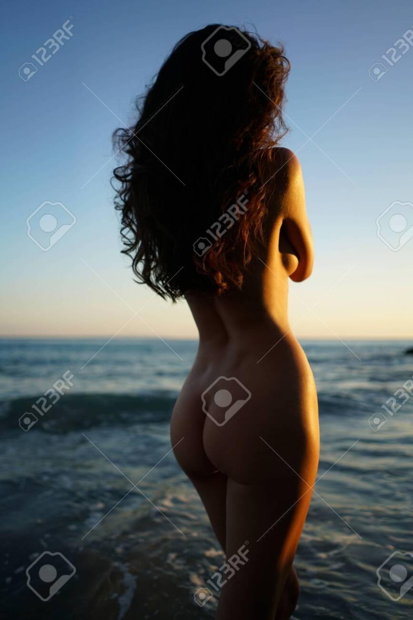 Girl at sunset