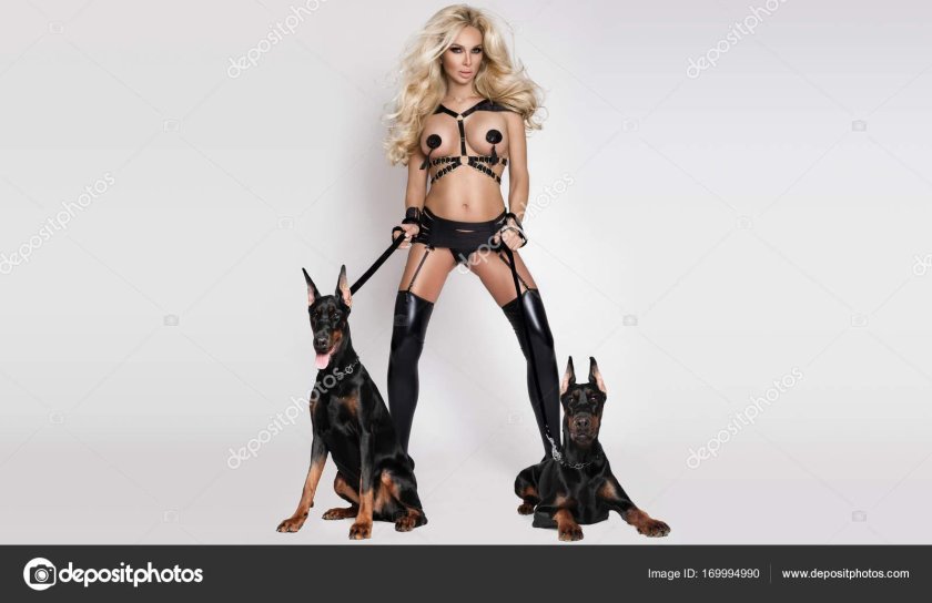 Katrina Doberman fashion model