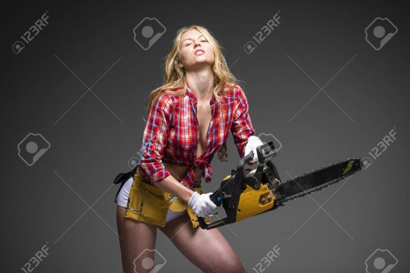 Woman carpenter