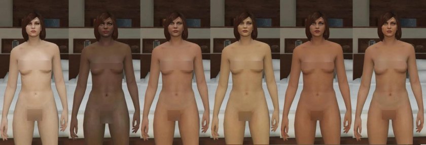 Gta female hair