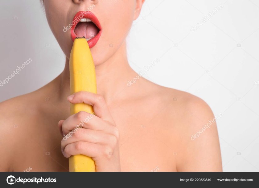 Girl with a banana