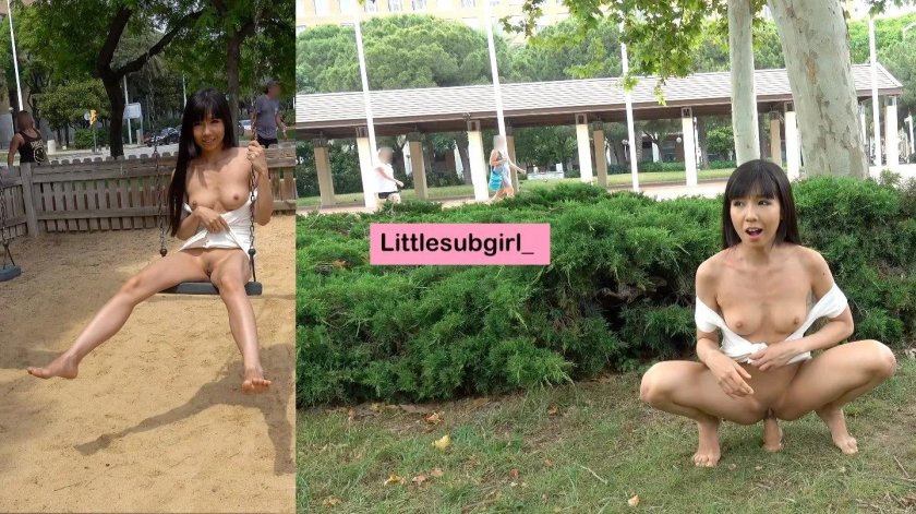 The girl is beautiful