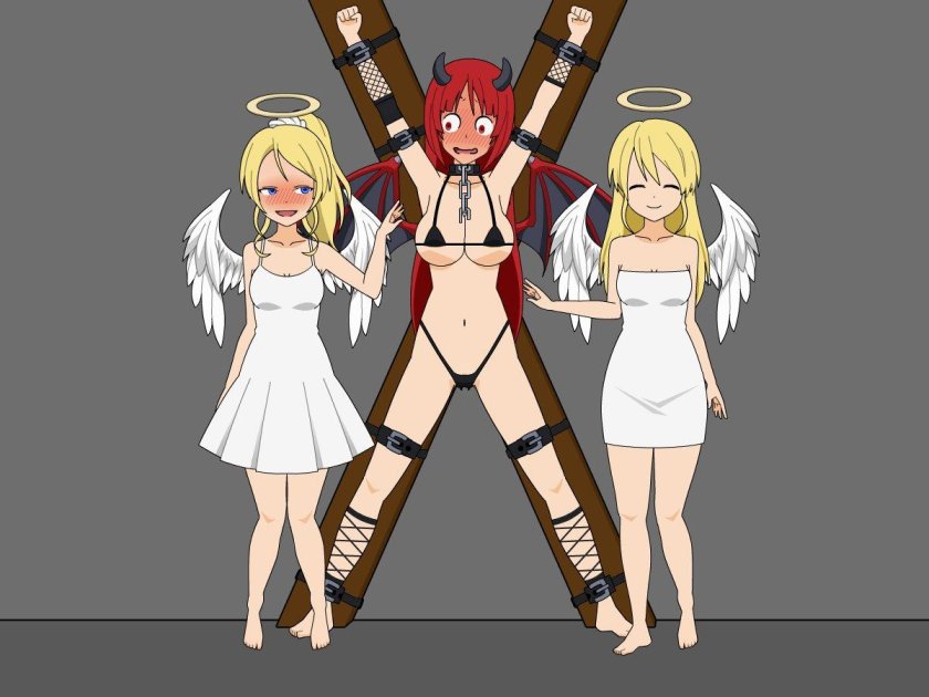 Tickling naked girls anime