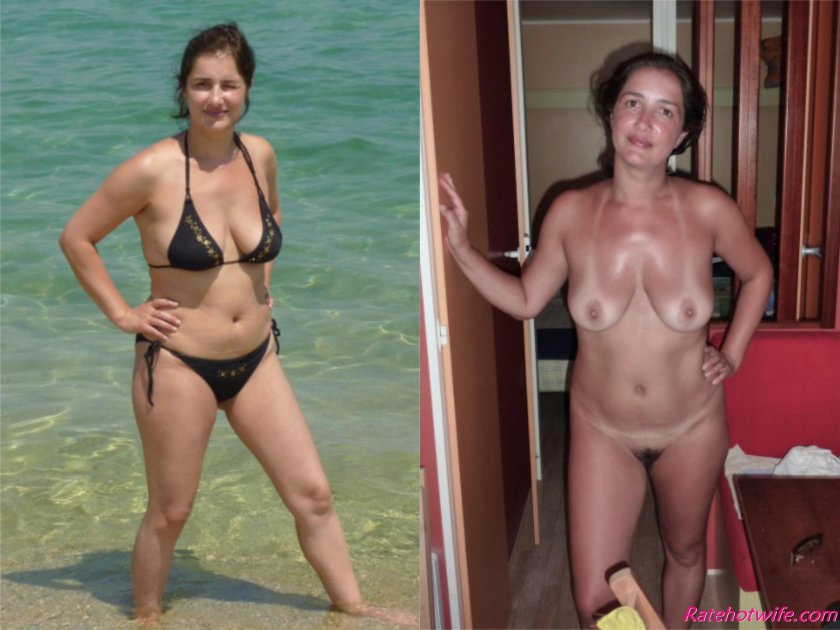 Mature women in bikini