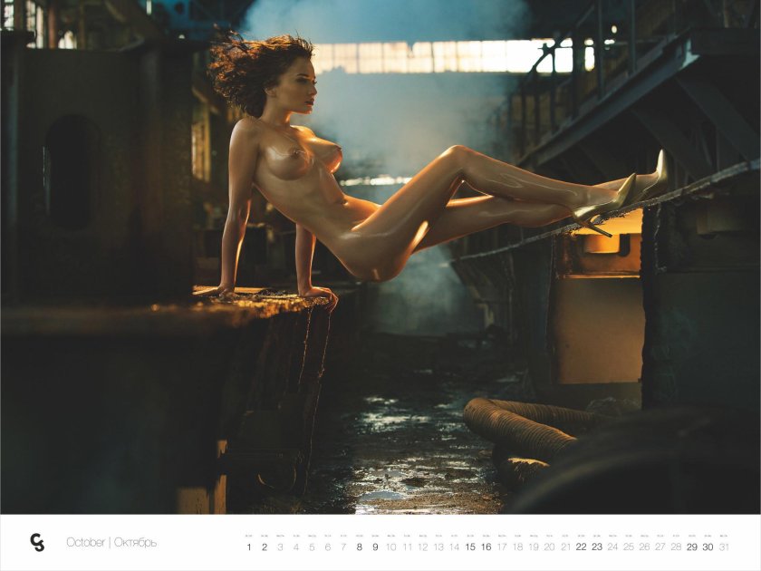 Technonikol Calendar with girls